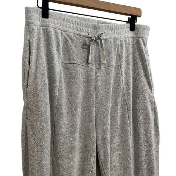 Free People Intimately All Day All Night Jogger Pants Gray Mixed Terry Size S - Picture 3 of 8